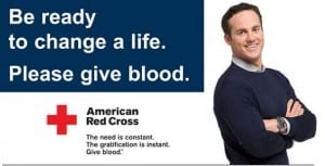 The Need is Constant. The Gratification is Instant. Give Blood.