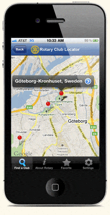 RI Club Locator Mobile App 